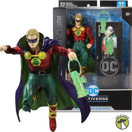 MCFARLANE COLLECTOR ALAN SCOTT GREEN LANTERN