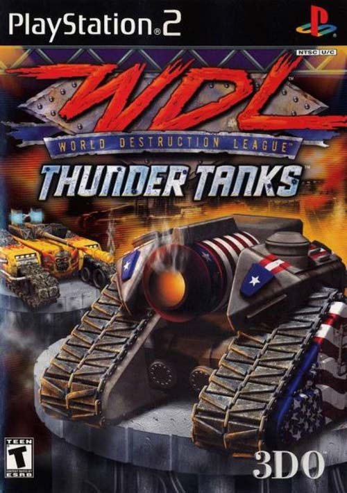PS2 WORLD DESTRUCTION LEAGUE: THUNDER TANKS