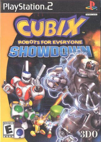 PS2 CUBIX ROBOTS FOR EVERYONE: SHOWDOWN