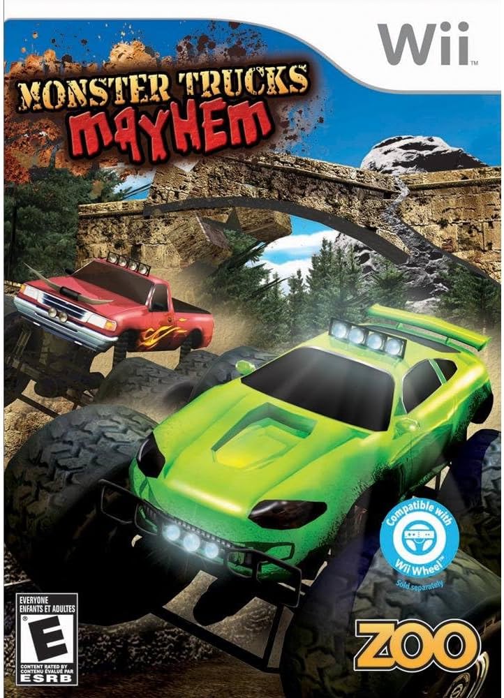 WII MONSTER TRUCKS MAYHEM