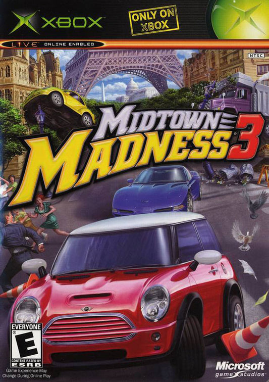 XBOX MIDTOWN MADNESS 3