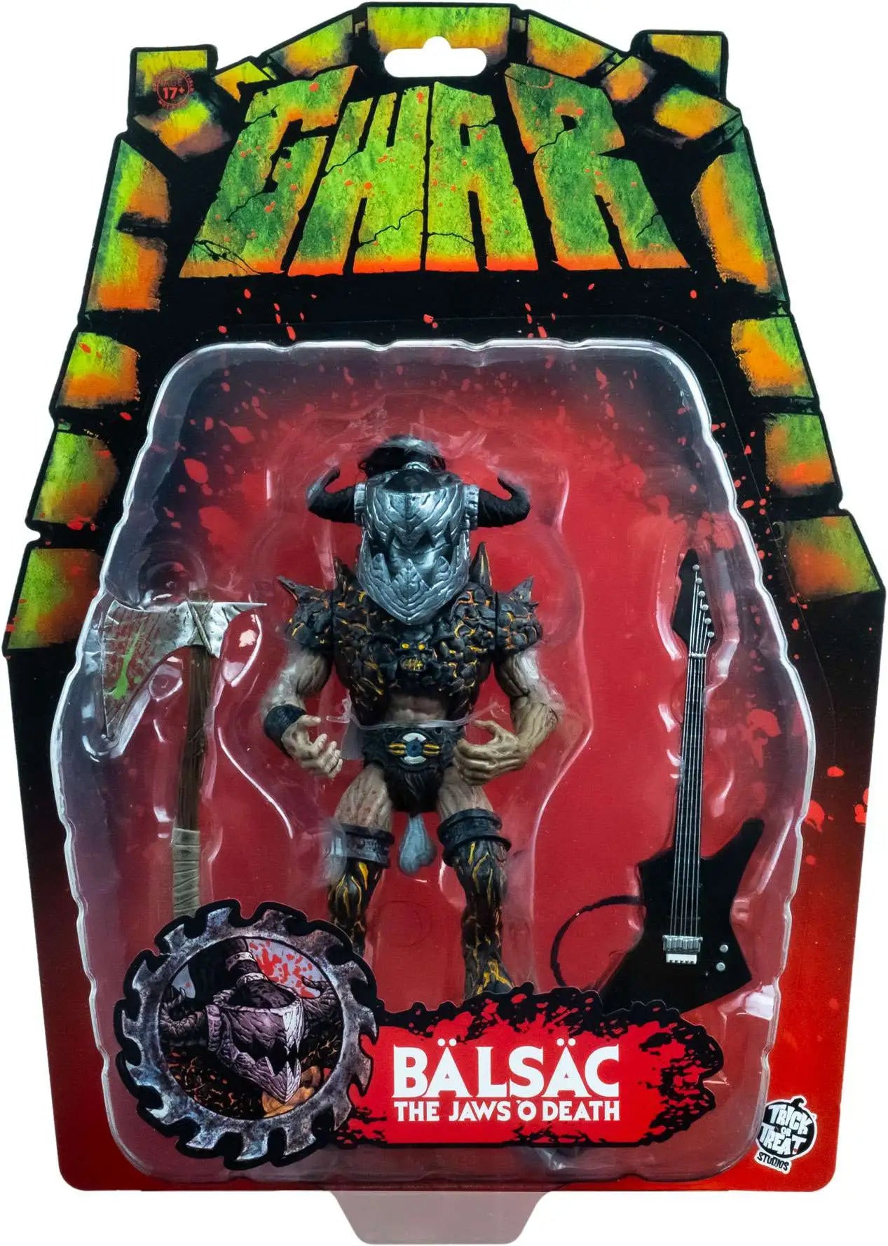 GWAR BALSAC THE JAWS 'O DEATH 5IN ACTION FIG