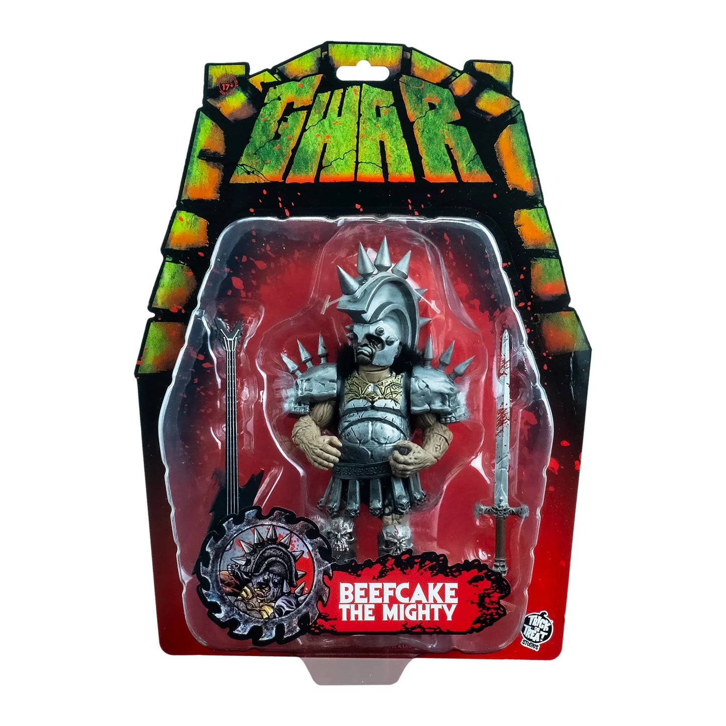 GWAR BEEFCAKE THE MIGHTY 5IN ACTION FIGURE