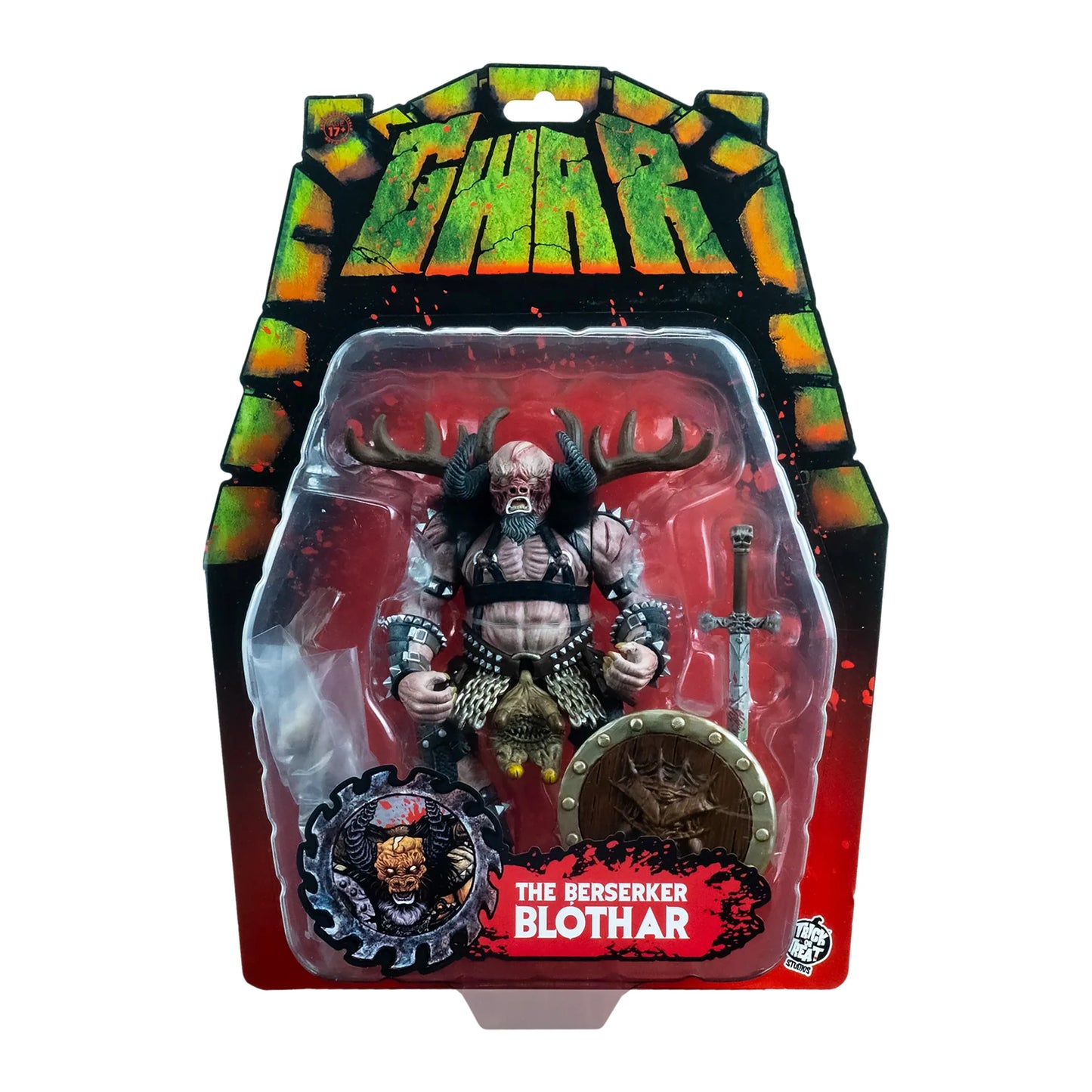 GWAR THE BERSERKER BLOTHAR 5IN ACTION FIG