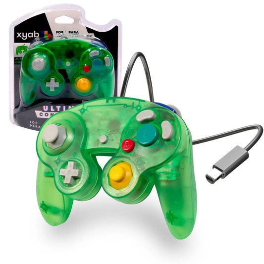 GC GAMECUBE/WII JUNGLE GREEN CONTROLLER