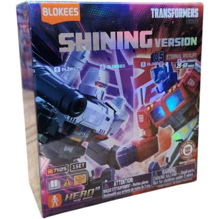 TRANSFORMERS MODEL KIT 05 ETERNAL RIVALRY SHINING VERSION MYSTERY BOX