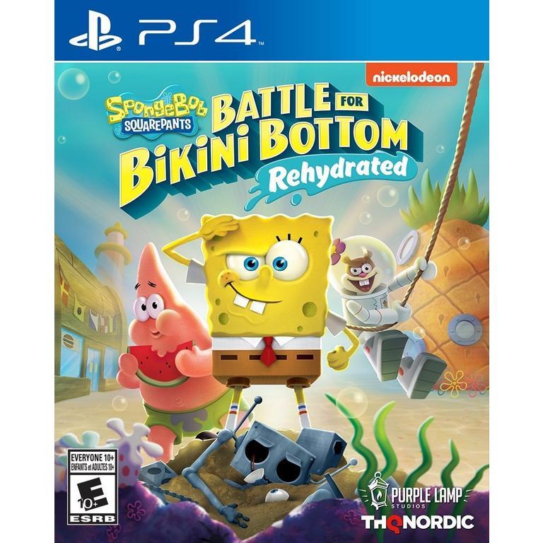 PS4 SPONGEBOB SQUAREPANTS BATTLE FOR BIKINI BOTTOM