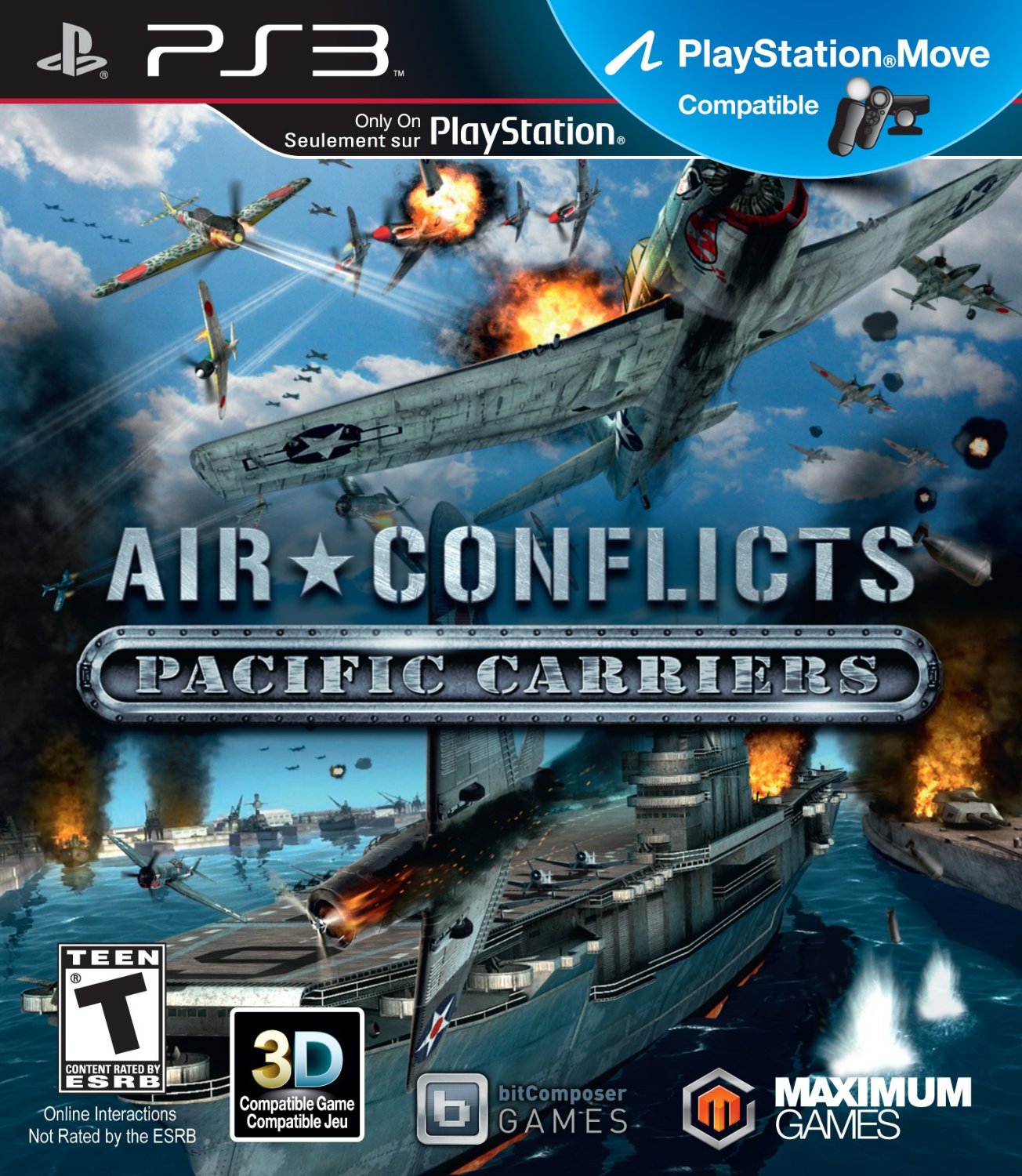 PS3 AIR CONFLICTS PACIFIC CARRIERS