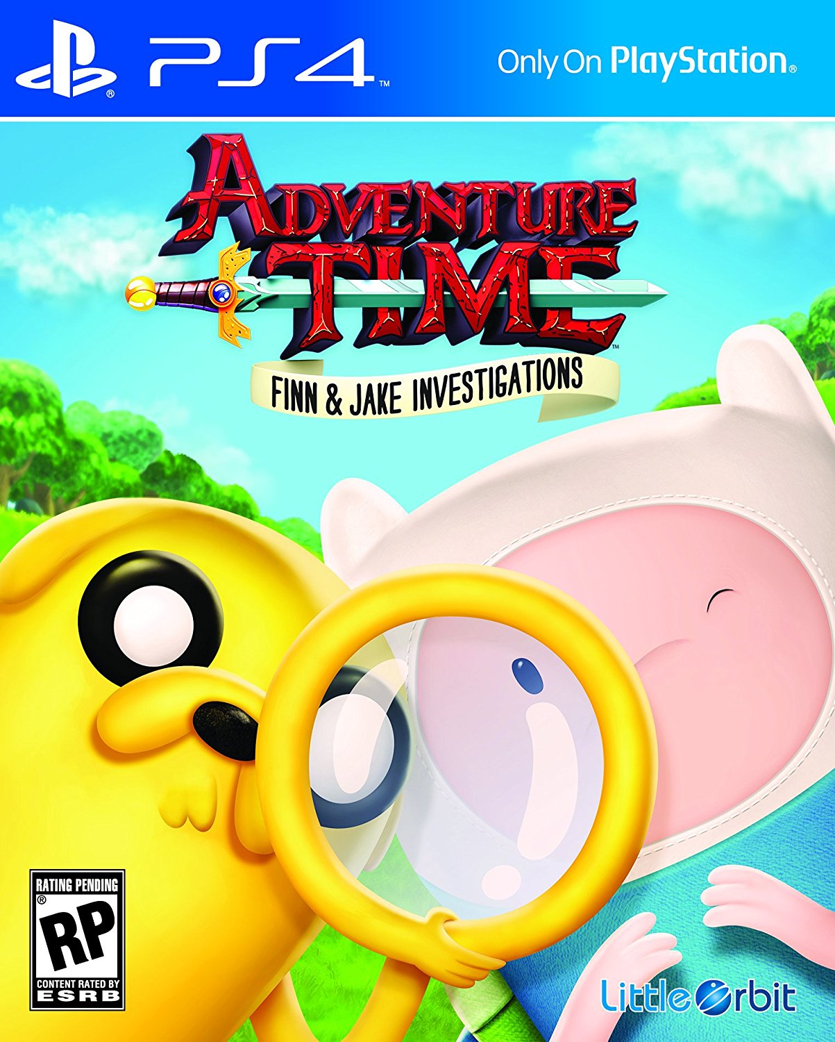 PS4 ADVENTURE TIME FINN + JAKE INVESTIGATIONS