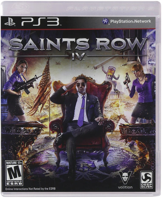 PS3 SAINTS ROW 4
