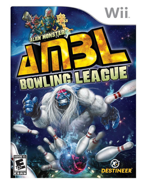 WII AMBL ALIEN MONSTER BOWLING LEAGUE