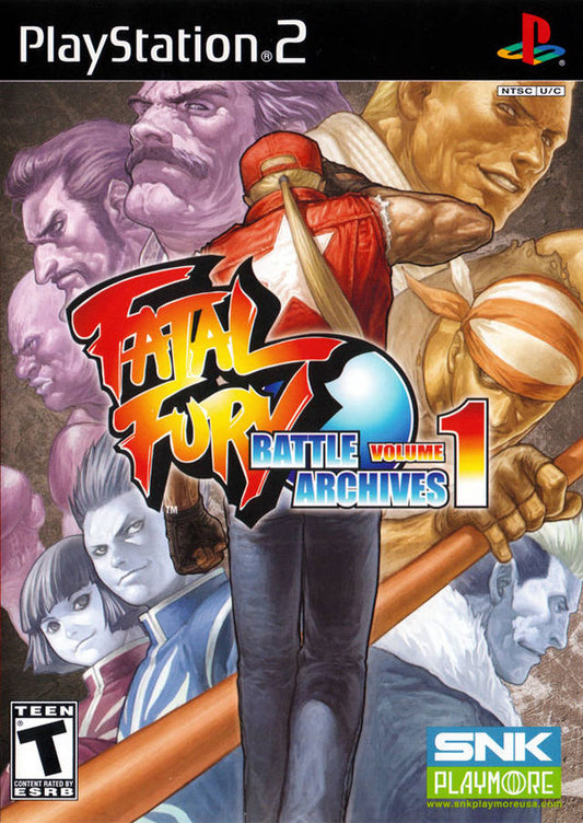 PS2 FATAL FURY: BATTLE ARCHIVES VOLUME 1