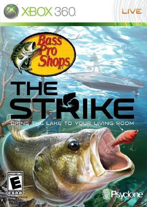 X360 BASS PRO SHOPS THE STRIKE (GAME ONLY, NO ROD)