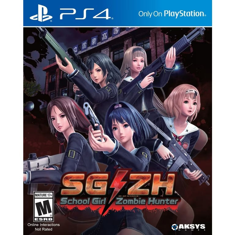 PS4 SCHOOL GIRL ZOMBIE HUNTER