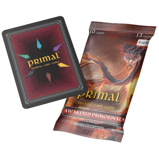 AWAKENED PRIMORDIALS 1ST EDITION BOOOSTER PACK