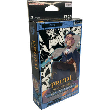 PRIMAL SEA INVASION STARTER DECK MARA ST 01