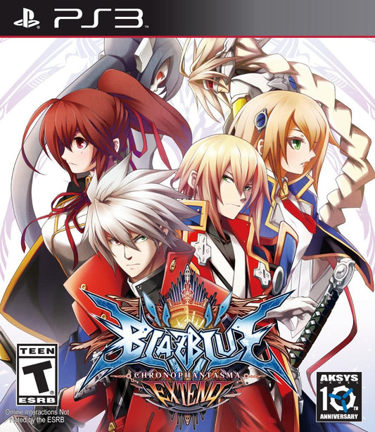 PS3 BLAZBLUE CHRONO PHANTASMA EXTEND - COMPLETE