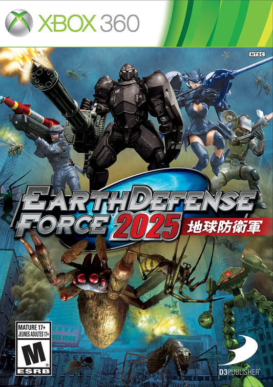 X360 EARTH DEFENSE FORCE 2025