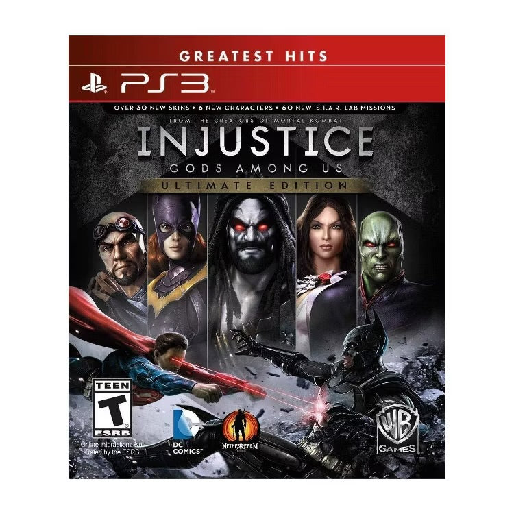 PS3 INJUSTICE: GODS AMONG US ULTIMATE EDITION
