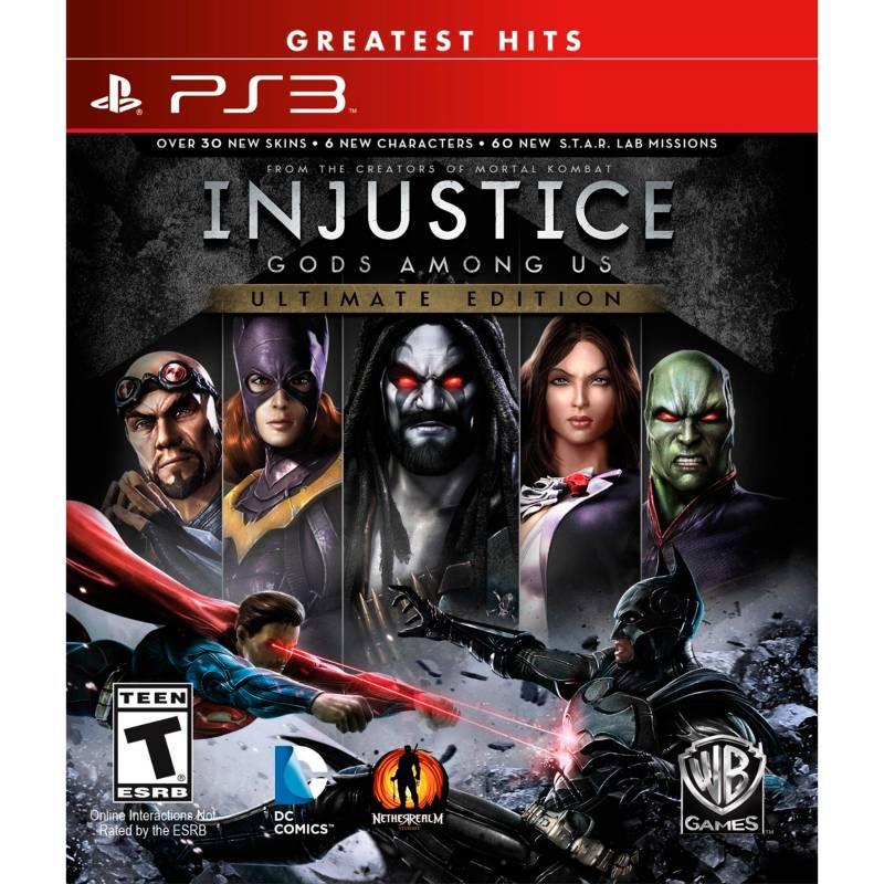 PS3 INJUSTICE: GODS AMONG US ULTIMATE EDITION