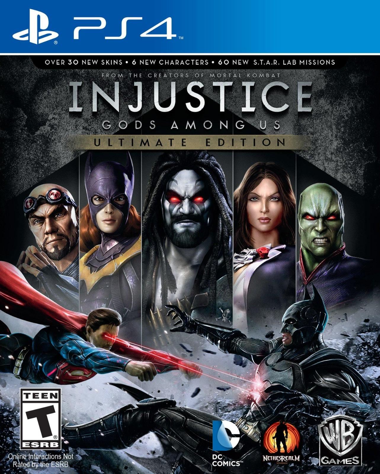 PS4 INJUSTICE: GODS AMONG US ULTIMATE EDITION