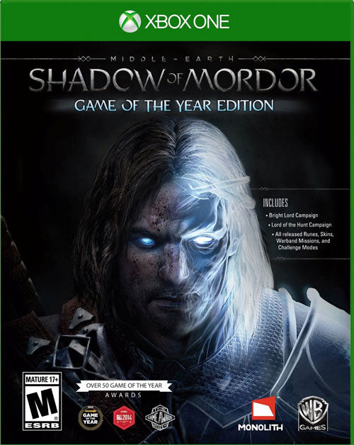 XB1 MIDDLE EARTH: SHADOW OF MORDOR GOTY EDITION