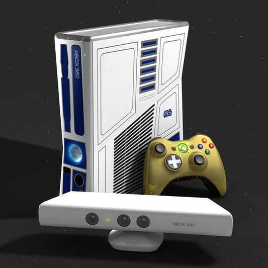 XBOX 360 STAR WARS R2D2 KINECT BUNDLE CONSOLE