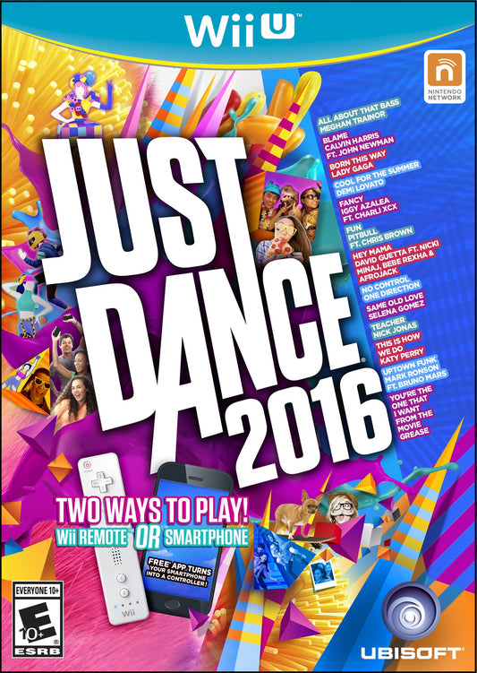WII U JUST DANCE 2016