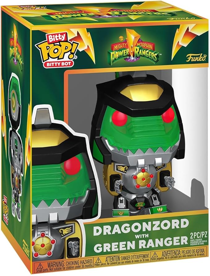 DRAGON ZORD WITH GREEN RANGER