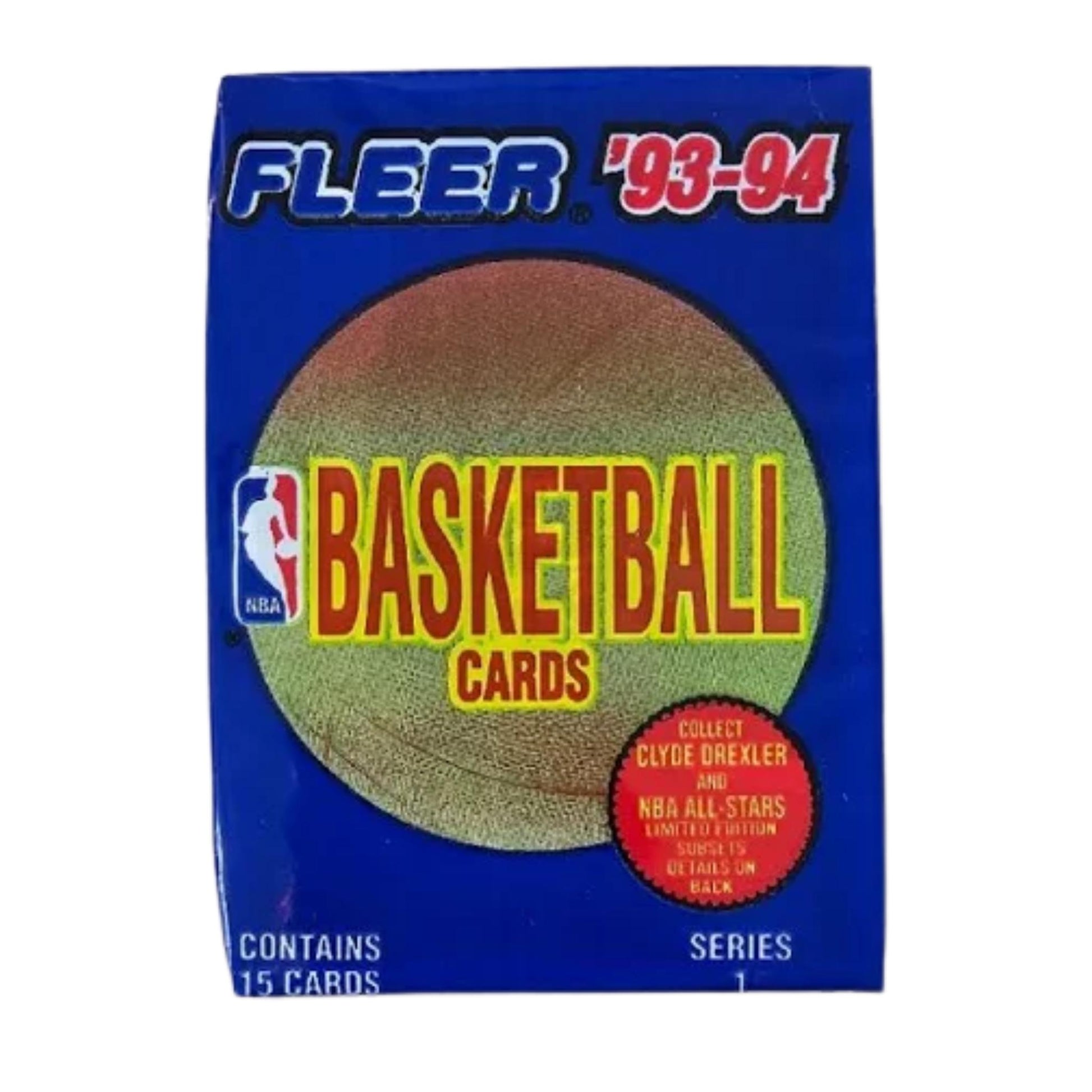 93-94 fleer basketball pack trading card