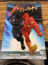 BATMAN/THE FLASH: THE BUTTON DELUXE ED HC