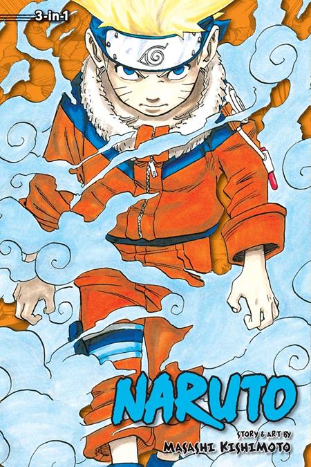 NARUTO 3-IN-1 VOL 1 2 3