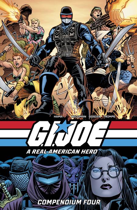 GI JOE A REAL AMERICAN HERO COMPENDIUM FOUR