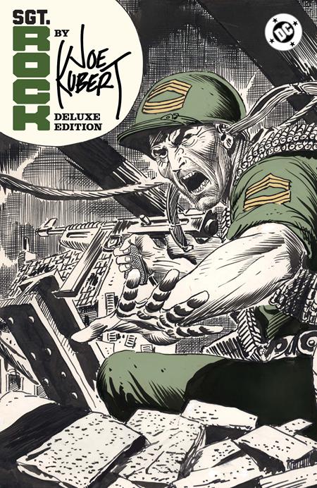 SGT ROCK BY JOE KUBERT DELUXE HARDCOVER