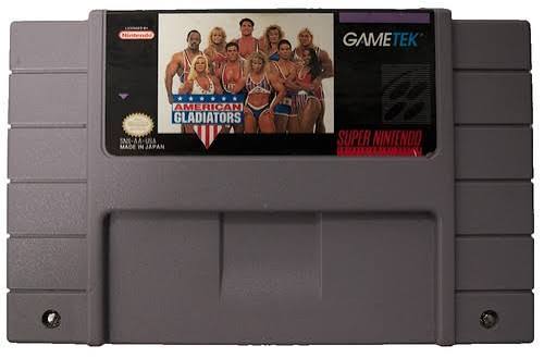 SNES AMERICAN GLADIATORS - LOOSE