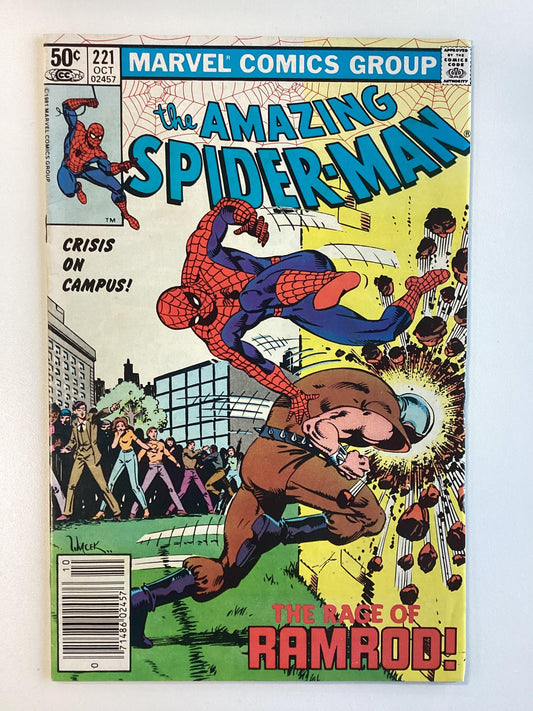 AMAZING SPIDER-MAN (1963) #221 VF 8.0