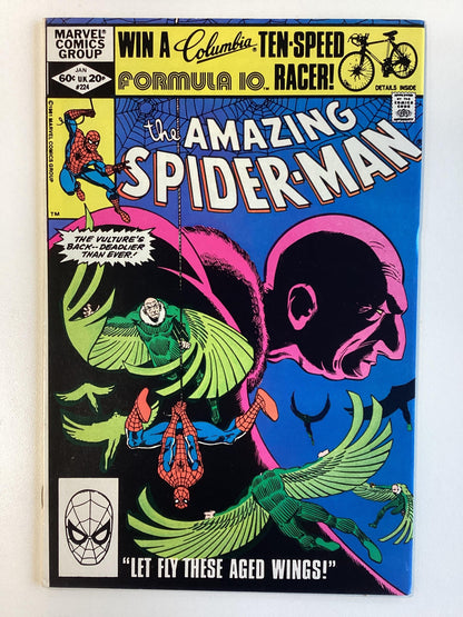 AMAZING SPIDER-MAN (1963) #224 VF 8.0