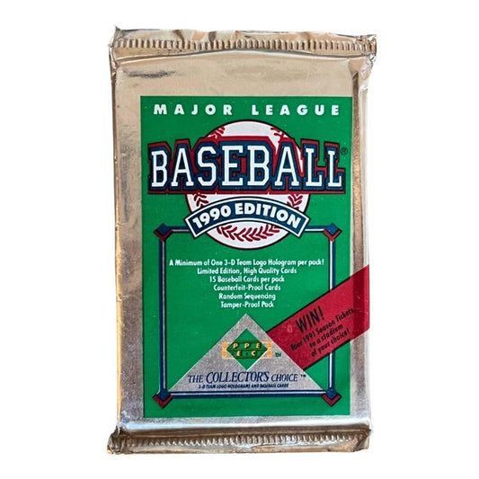 BASEBALL 1990 EDITION COLLECTORS CHOICE PACK