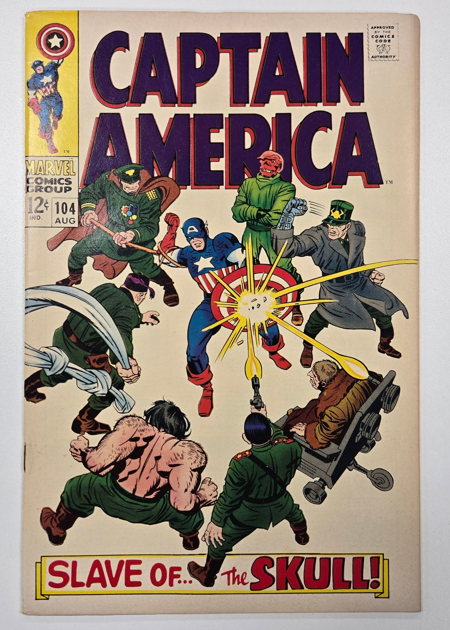 CAPTAIN AMERICA (1968) #104 VG/FN