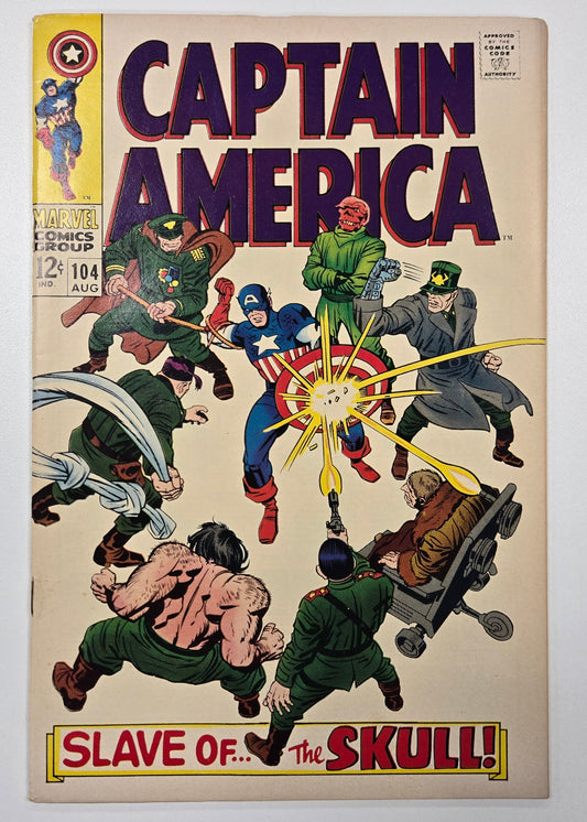 CAPTAIN AMERICA (1968) #104 VG/FN