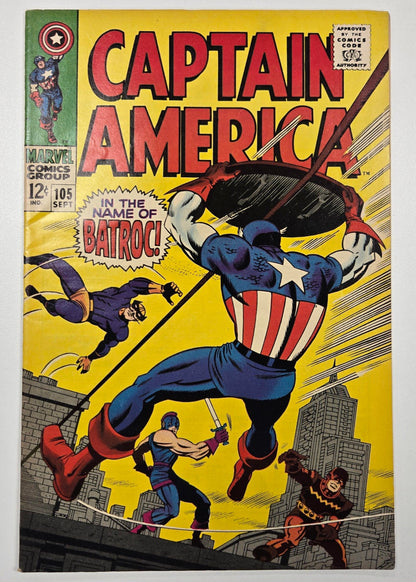 CAPTAIN AMERICA (1968) #105 FN