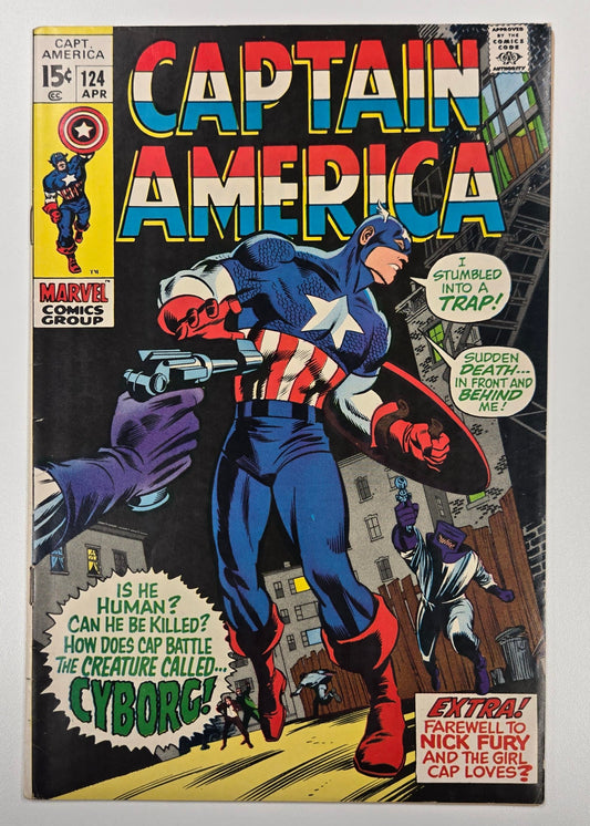 CAPTAIN AMERICA (1968) #124 FN/VF