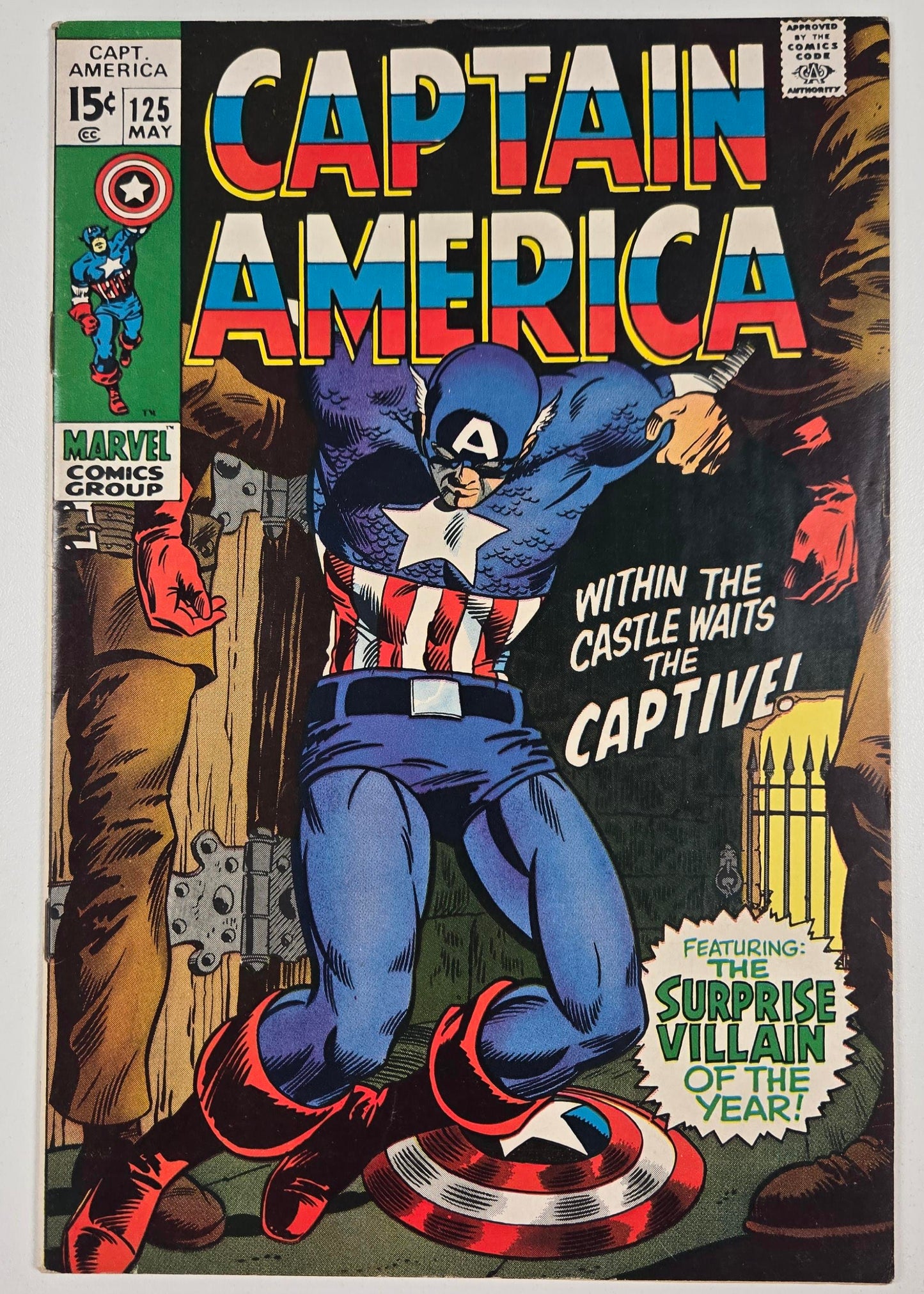 CAPTAIN AMERICA (1968) #125 VF