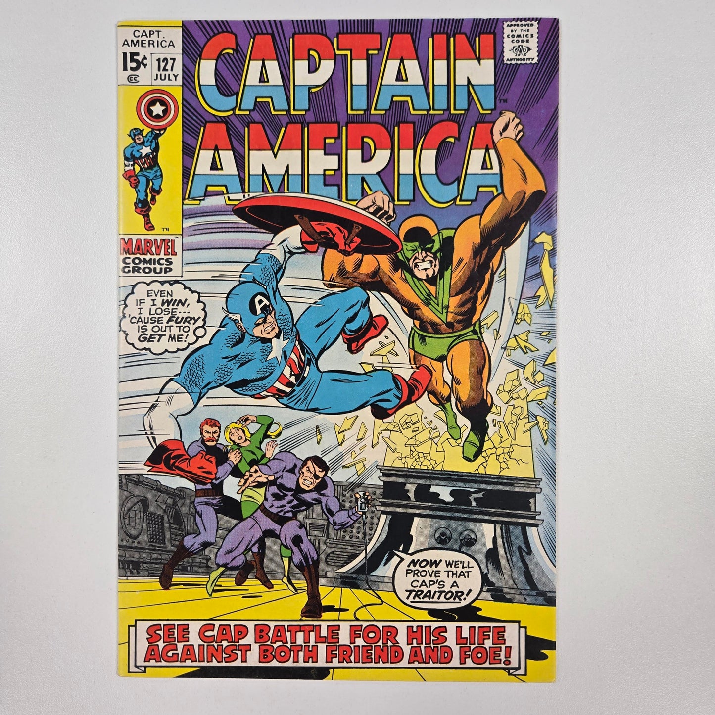 CAPTAIN AMERICA (1968) #127 VF/VF+
