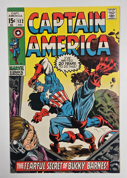 CAPTAIN AMERICA (1968) #132 VF+