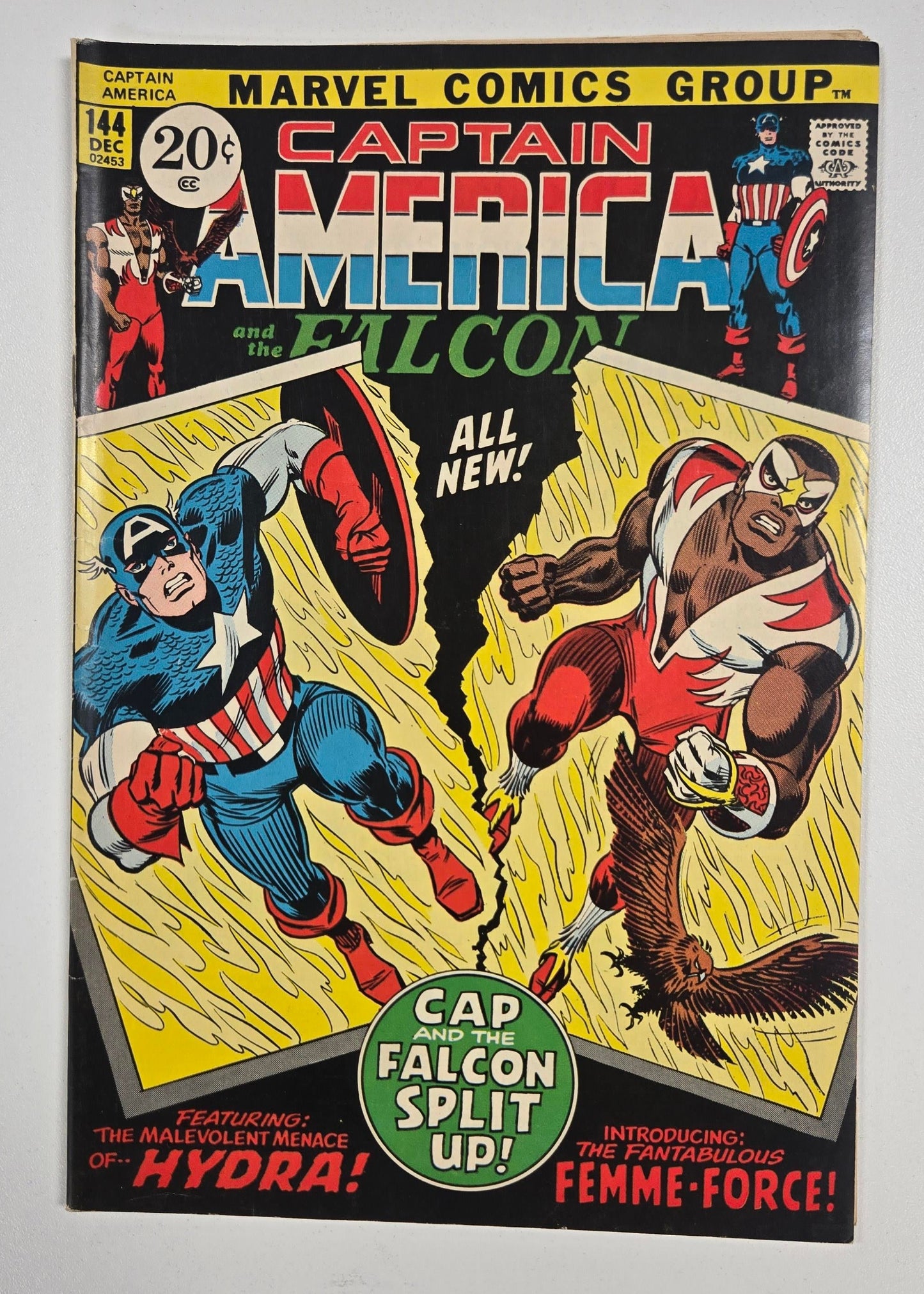 CAPTAIN AMERICA (1968) #144 FN