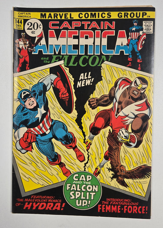 CAPTAIN AMERICA (1968) #144 FN