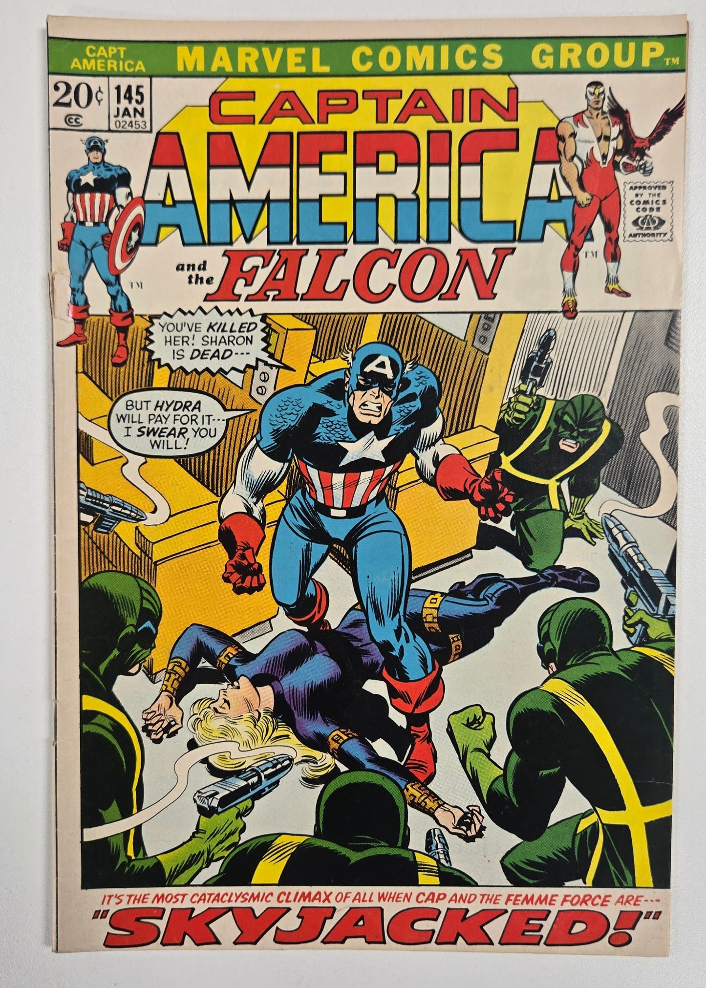 CAPTAIN AMERICA (1968) #145 F-