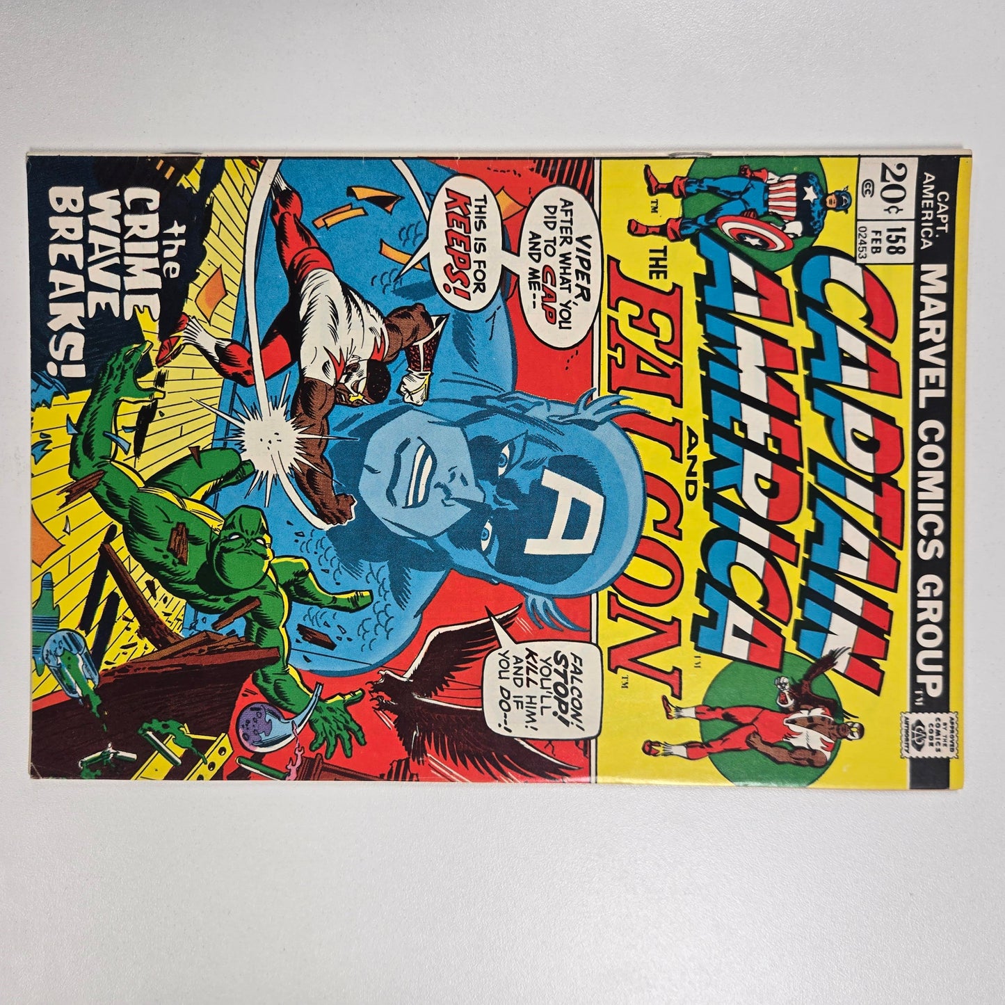 CAPTAIN AMERICA (1968) #158 F/VF