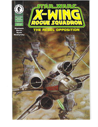 Star Wars X-Wing Rogue Squardron: The Rebel Opposition 1-4 LOT